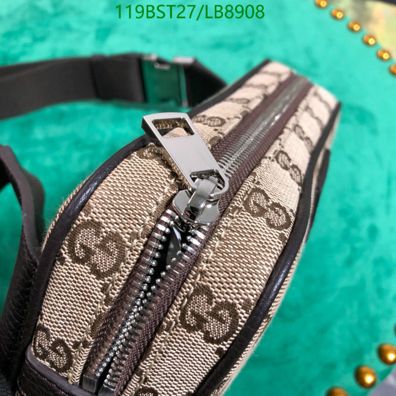 Gucci Bag-(Mirror)-Belt Bag-Chest Bag--,Code: LB8908,$: 119USD