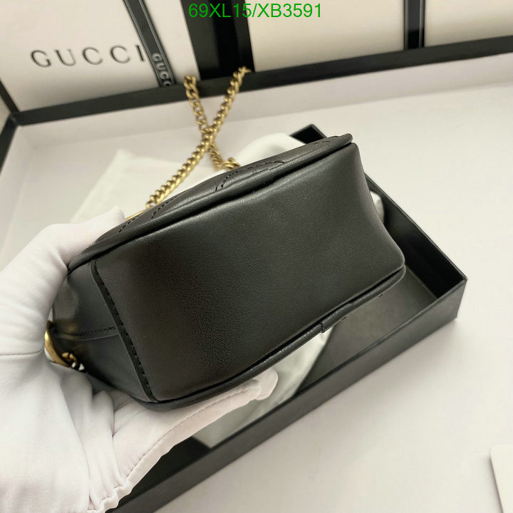 Gucci Bag-(4A)-Marmont,Code: XB3591,$: 69USD