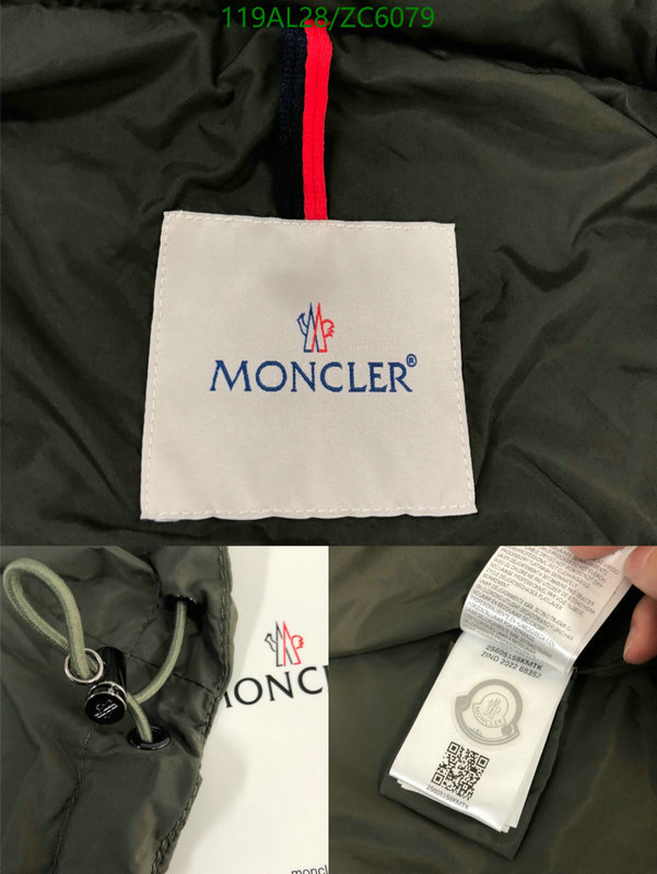 Down jacket Men-Moncler, Code: ZC6079,$: 119USD