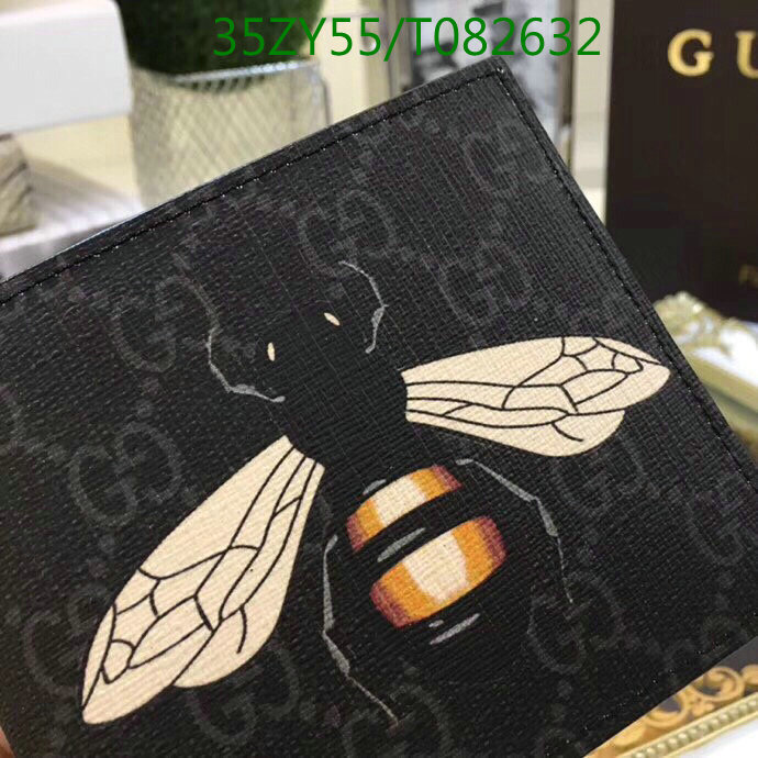 Gucci Bag-(4A)-Wallet-,Code: T082632,$:35USD