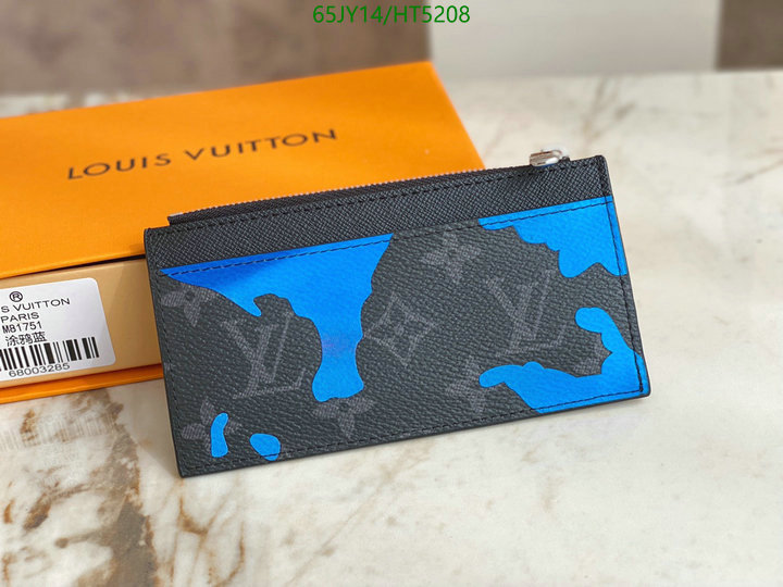 LV Bags-(Mirror)-Wallet-,Code: HT5208,$: 65USD