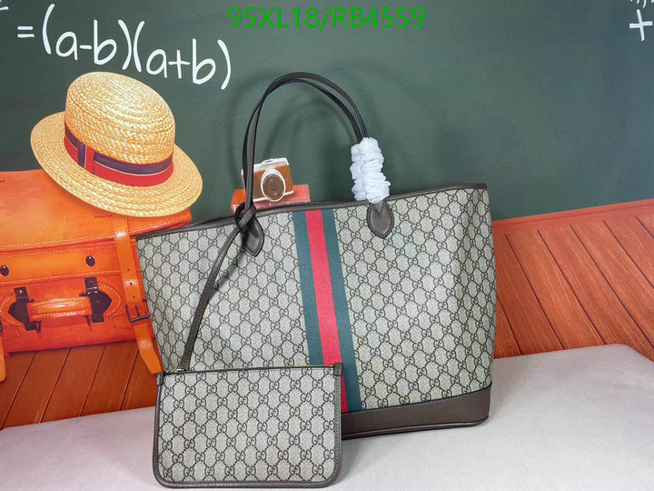 Gucci Bag-(4A)-Handbag-,Code: RB4559,$: 95USD