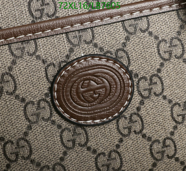 Gucci Bag-(4A)-Diagonal-,Code: LB7605,$: 72USD