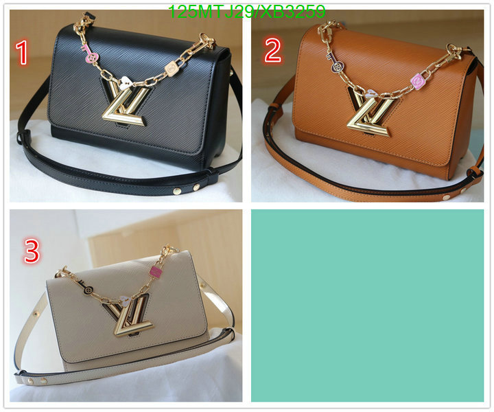 LV Bags-(4A)-Pochette MTis Bag-Twist-,Code: XB3259,$: 125USD