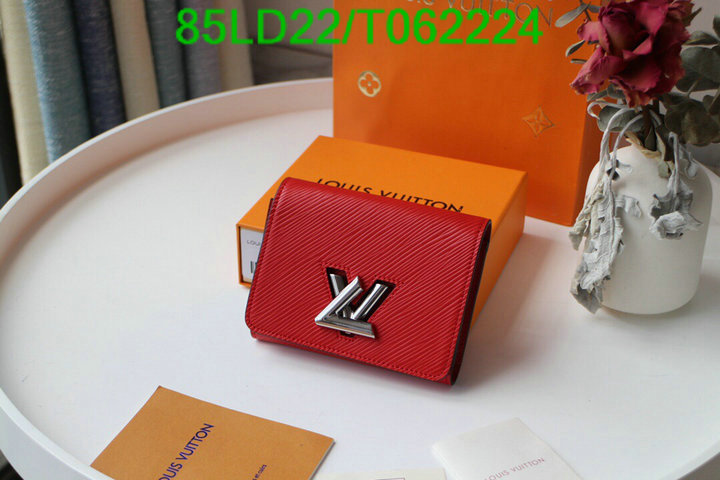 LV Bags-(Mirror)-Wallet-,Code: T062224,$: 85USD