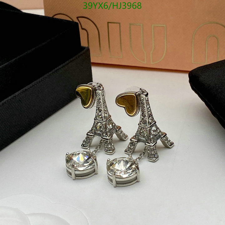 Jewelry-MiuMiu, Code: HJ3968,$: 39USD