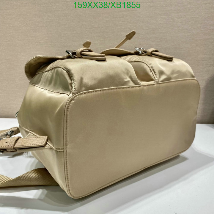 Prada Bag-(Mirror)-Backpack-,Code: XB1855,$: 159USD