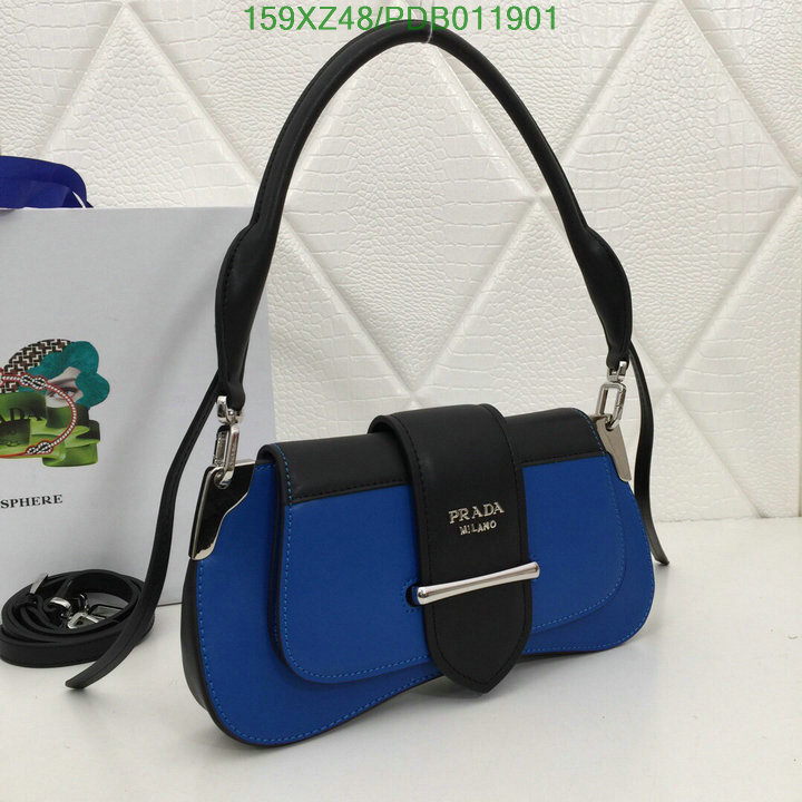 Prada Bag-(Mirror)-Handbag-,Code: PDB011901,$:159USD