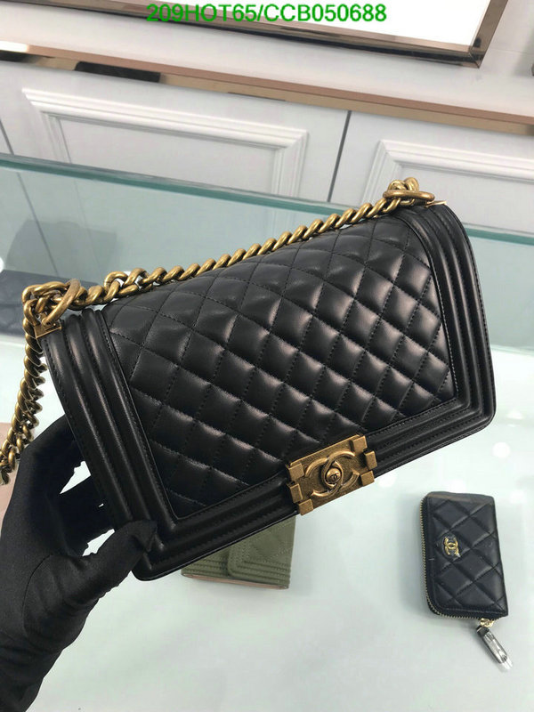 Chanel Bags -(Mirror)-Le Boy,Code: CCB050688,$: 209USD