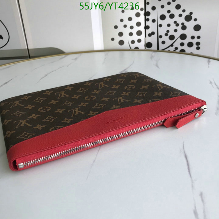 LV Bags-(4A)-Wallet-,Code: YT4236,$: 55USD