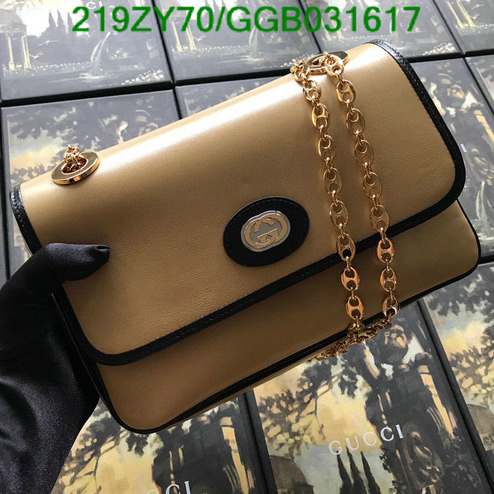 Gucci Bag-(Mirror)-Diagonal-,Code: GGB031617,$: 219USD