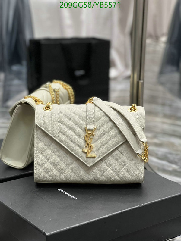 YSL Bag-(Mirror)-Envelope Series,Code: YB5571,$: 209USD