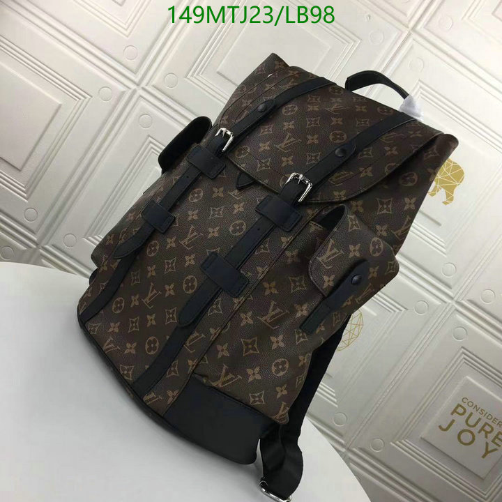 LV Bags-(4A)-Backpack-,Code: LB98,$: 149USD