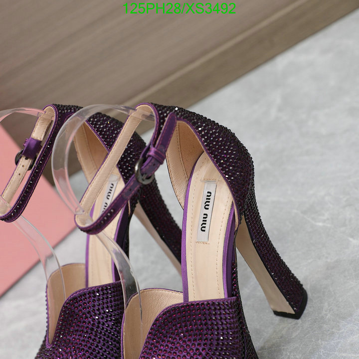 Women Shoes-Miu Miu, Code: XS3492,$: 125USD