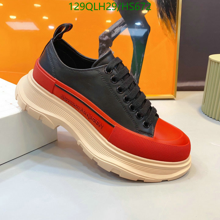 Women Shoes-Alexander Mcqueen, Code: HS672,$: 129USD