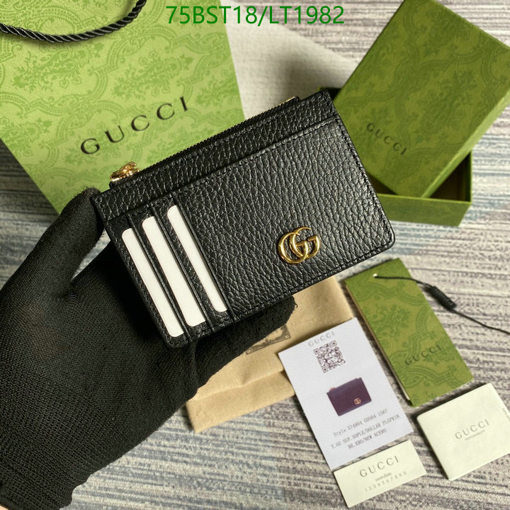 Gucci Bag-(Mirror)-Wallet-,Code: LT1982,$: 75USD