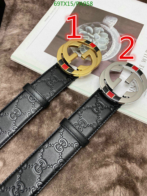 Belts-Gucci, Code: PA958,$: 69USD