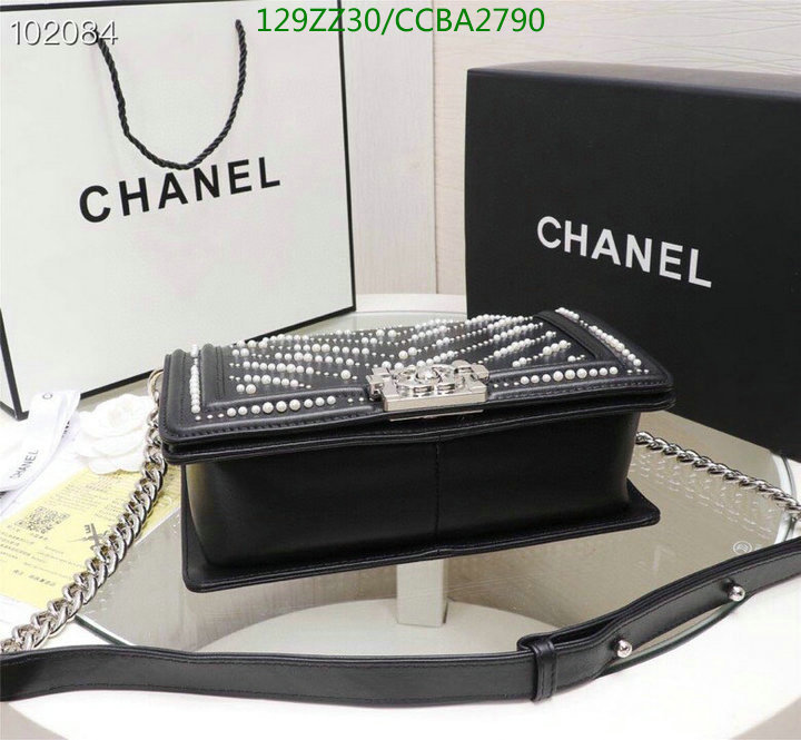 Chanel Bags ( 4A )-Le Boy,Code: CCBA2790,$: 129USD