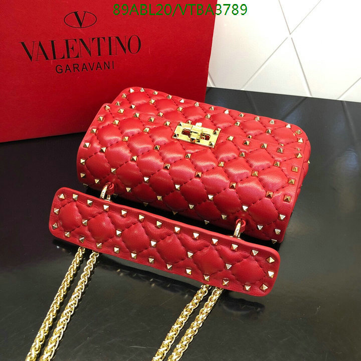 Valentino Bag-(4A)-Rockstud Spike-,Code: VTBA3789,$: 89USD