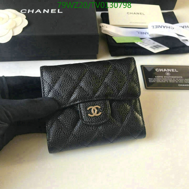 Chanel Bags ( 4A )-Wallet-,Code: TV0130798,$: 79USD