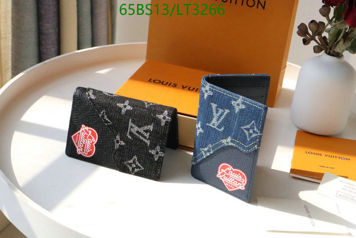 LV Bags-(Mirror)-Wallet-,Code: LT3266,$: 65USD