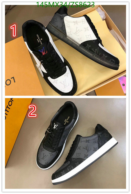 Men shoes-LV, Code: ZS8623,$: 145USD