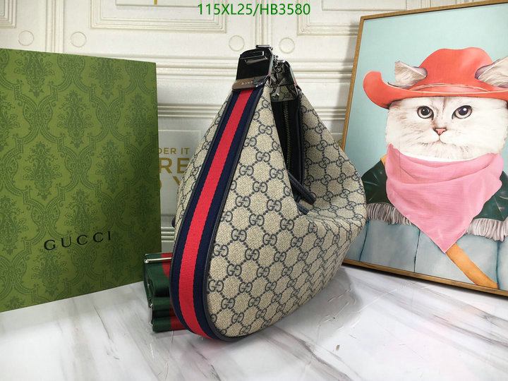 Gucci Bag-(4A)-Diagonal-,Code: HB3580,$: 115USD