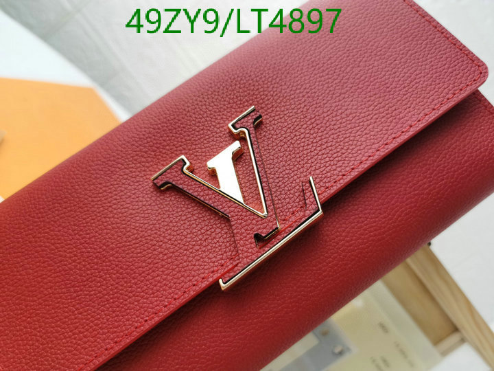 LV Bags-(4A)-Wallet-,Code: LT4897,$: 49USD