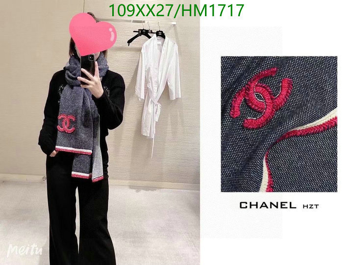 Scarf-Chanel, Code: HM1717,$: 109USD