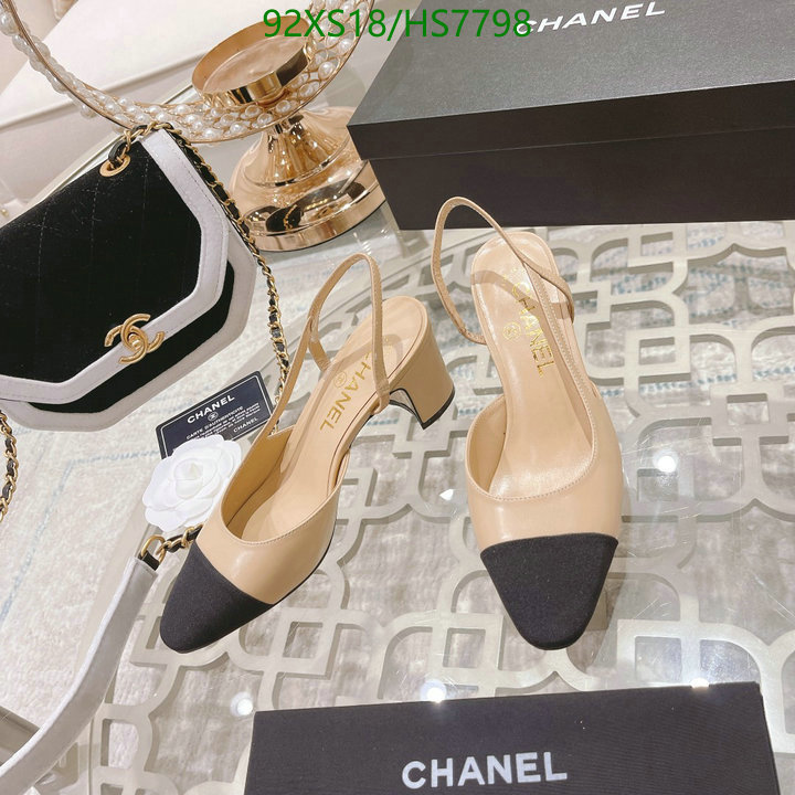 Women Shoes-Chanel, Code: HS7798,$: 92USD