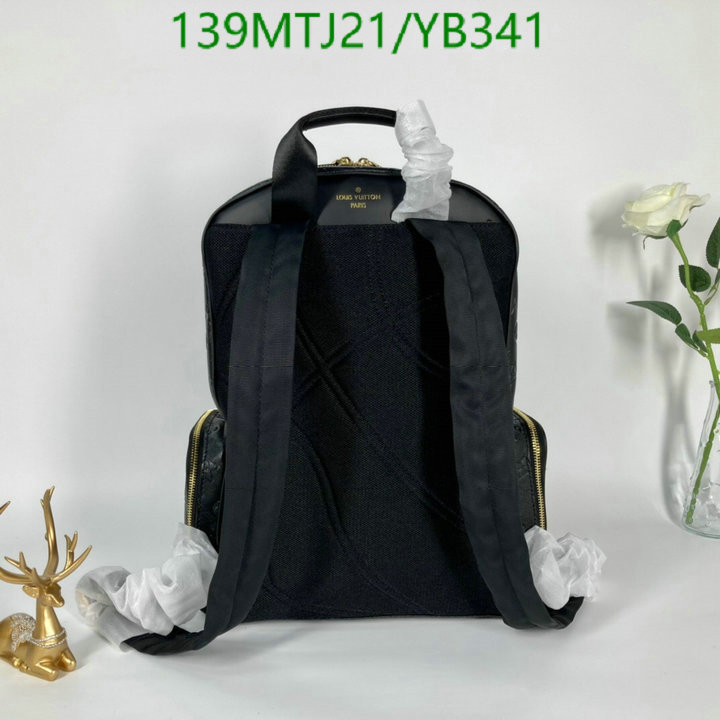 LV Bags-(4A)-Backpack-,Code: YB341,$: 139USD