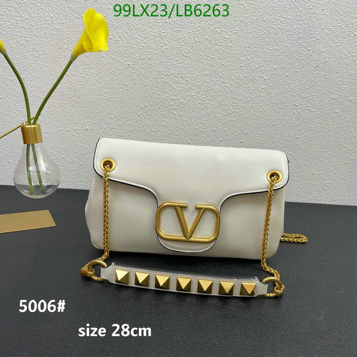 Valentino Bag-(4A)-LOC-V Logo ,Code: LB6263,$: 99USD