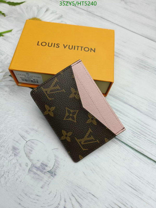 LV Bags-(4A)-Wallet-,Code: HT5240,$: 35USD