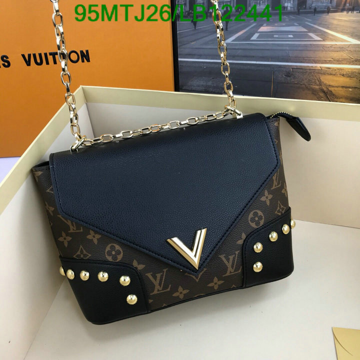 LV Bags-(4A)-Pochette MTis Bag-Twist-,Code: LB122441,$: 95USD