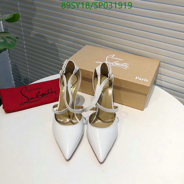 Women Shoes- Christian Louboutin,-Code: SP031919,$: 89USD