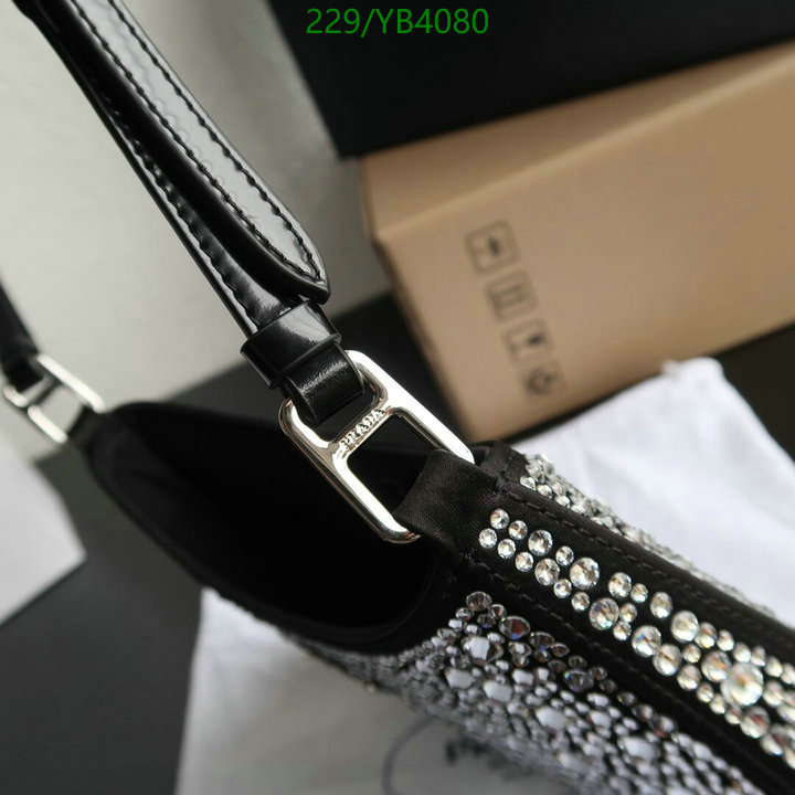 Prada Bag-(Mirror)-Cleo,Code: YB4080,$: 229USD