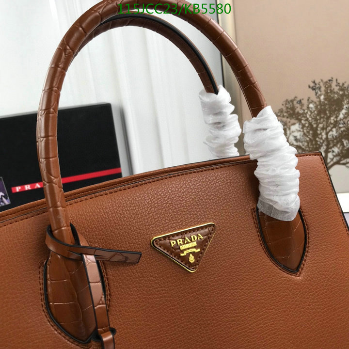 Prada Bag-(4A)-Handbag-,Code: KB5580,$: 115USD