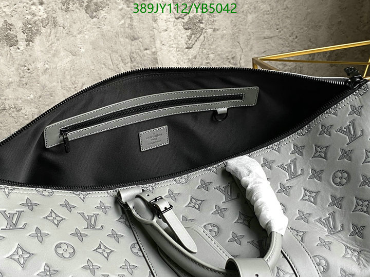 LV Bags-(Mirror)-Keepall BandouliRe 45-50-,Code: YB5042,$: 389USD