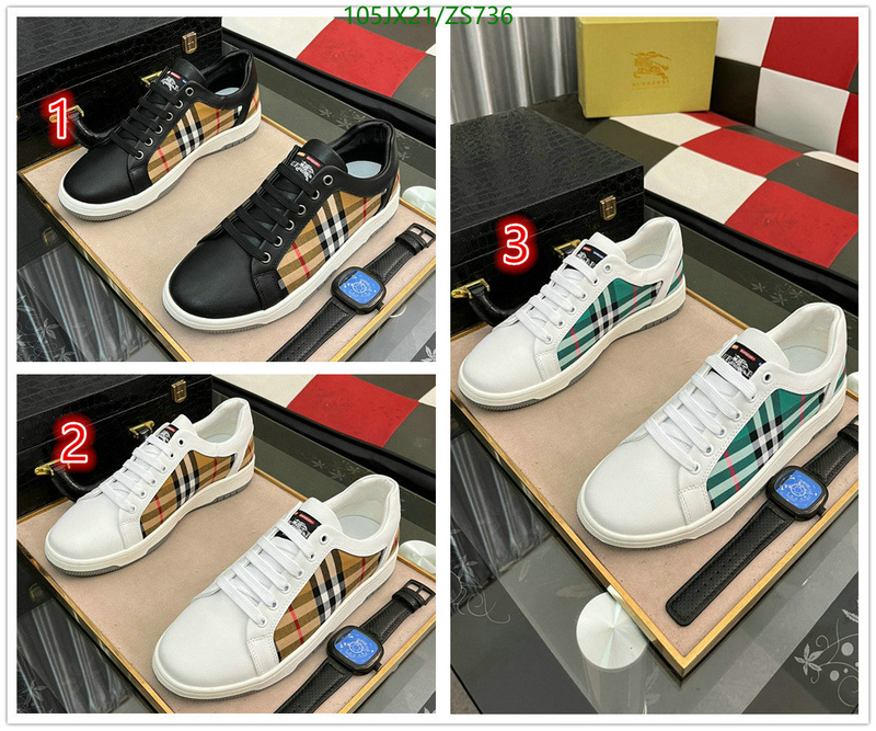 Men shoes-Burberry, Code: ZS736,$: 105USD