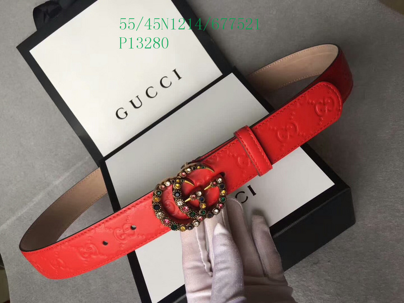 Belts-Gucci, Code： GGP010414,$: 55USD