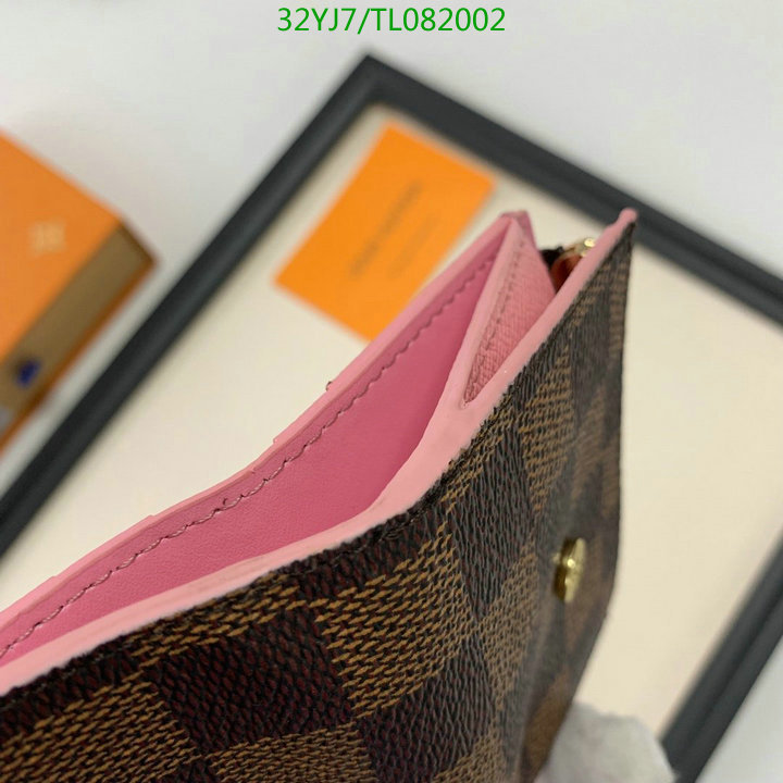 LV Bags-(4A)-Wallet-,Code: TL082002,$: 32USD