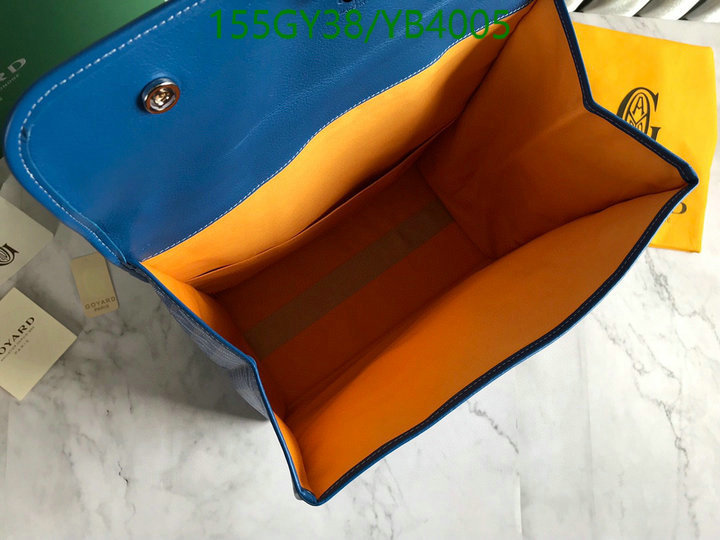 Goyard Bag-(4A)-Backpack-,Code: YB4005,$: 155USD