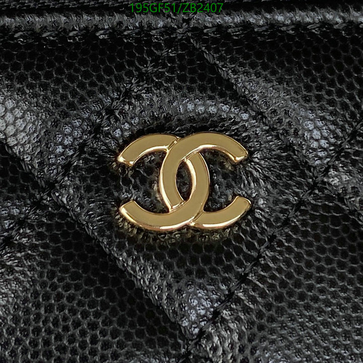 Chanel Bags -(Mirror)-Vanity--,Code: ZB2407,$: 195USD