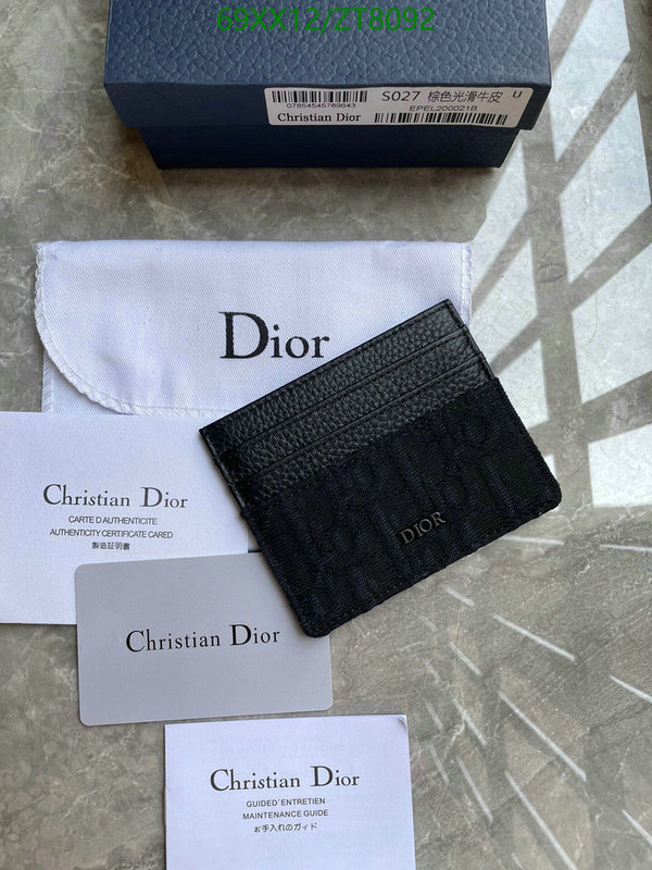 Dior Bags -(Mirror)-Wallet-,Code: ZT8092,$: 69USD