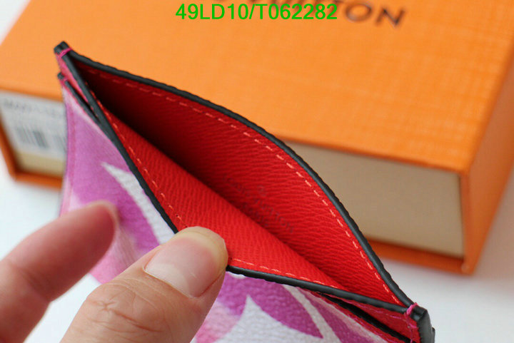 LV Bags-(Mirror)-Wallet-,Code: T062282,$: 49USD