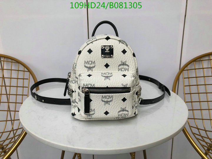 MCM Bag-(Mirror)-Backpack-,Code: B081305,$: 109USD