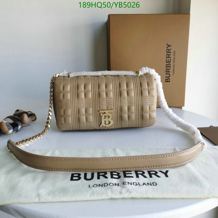 Burberry Bag-(Mirror)-Diagonal-,Code: YB5026,$: 189USD