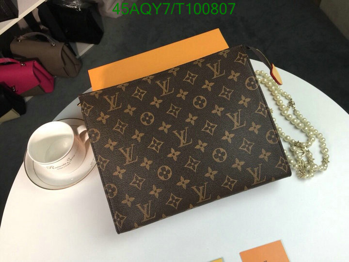 LV Bags-(4A)-Wallet-,Code: T100807,$: 45USD