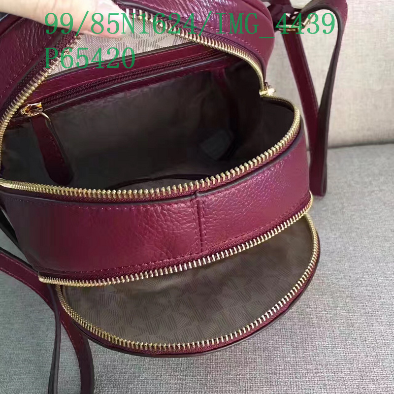 Michael Kors Bag-(Mirror)-Backpack-,Code: MSB122205,$: 155USD