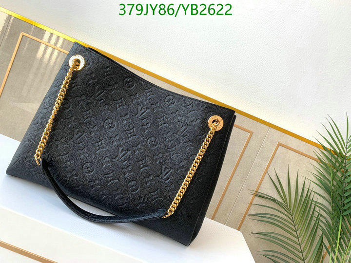 LV Bags-(Mirror)-Handbag-,Code: YB2622,$: 379USD